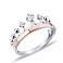 Серебряное кольцо «Корона» с фианитами (арт. 7201/229кп) – изображение 1