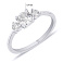 Серебряное кольцо с фианитами (арт. 7501/6044) – изображение 2