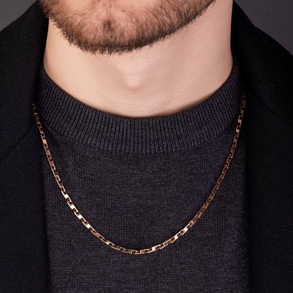 Ланцюжок з червоного золота плетіння Фантазійне (арт. цр306314Д) – зображення 4