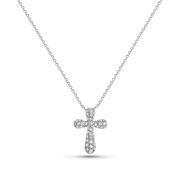 Золотое колье с бриллиантами (арт. Ц28152060б) – изображение 1