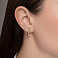 Золотые серьги с фианитами (арт. 111459м) – изображение 2