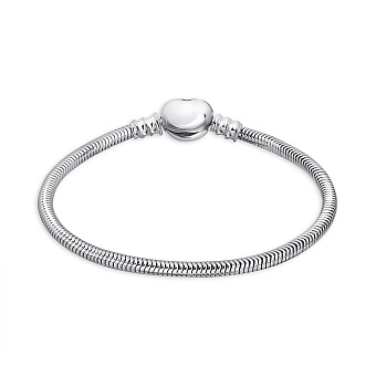 Серебряный браслет для шармов (арт. 7909/8005/17)