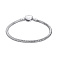 Серебряный браслет для шармов (арт. 7909/8005/17) – изображение 1