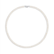 Жемчужные бусы с застежкой из стали (арт. 9016/205жб)