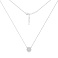 Серебряное колье с фианитами (арт. 7507/2591) – изображение 2