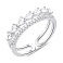Серебряное кольцо с фианитами (арт. 7501/6971) – изображение 1