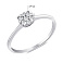 Серебряное кольцо с фианитами (арт. 7501/8032) – изображение 2