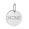 Подвес "Home" из белого золота (арт. 441199б) – изображение 1