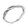 Серебряное кольцо с фианитами (арт. 7501/662кп) – изображение 1