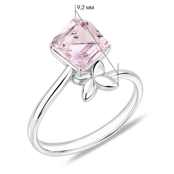 Серебряное кольцо с альпинитом (арт. 7501/91-0031ар) – изображение 2