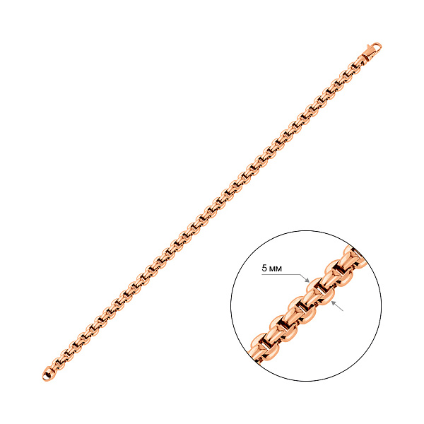 Золотий браслет плетіння Якірне фантазійне (арт. 326567) – зображення 4