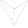 Серебряное колье с жемчугом (арт. 7507/2435жб) – изображение 3