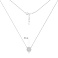 Серебряное колье с фианитами (арт. 7507/2591) – изображение 3