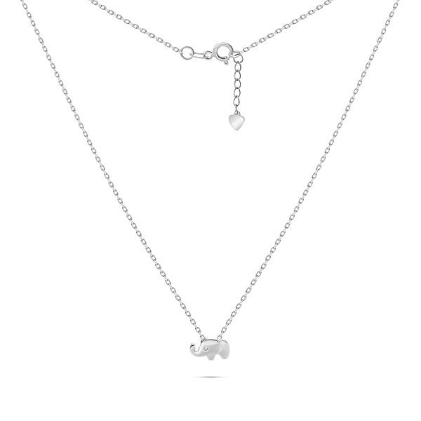 Серебряное колье «Слоник» (арт. 7507/970) – изображение 2