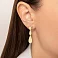 Серьги из желтого золота Francelli (арт. 1091691ж) – изображение 2