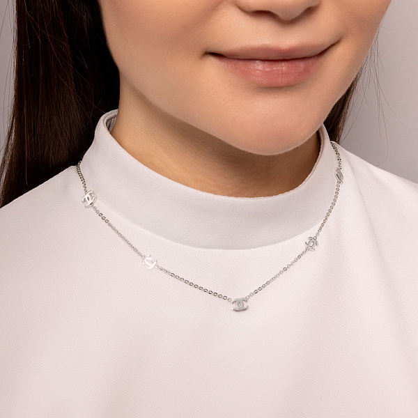 Золотое колье (арт. 353017б) – изображение 3