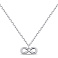 Серебряное колье Бесконечность (арт. 7507/1864) – изображение 1