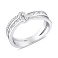 Серебряное кольцо с фианитами (арт. 7501/8436)