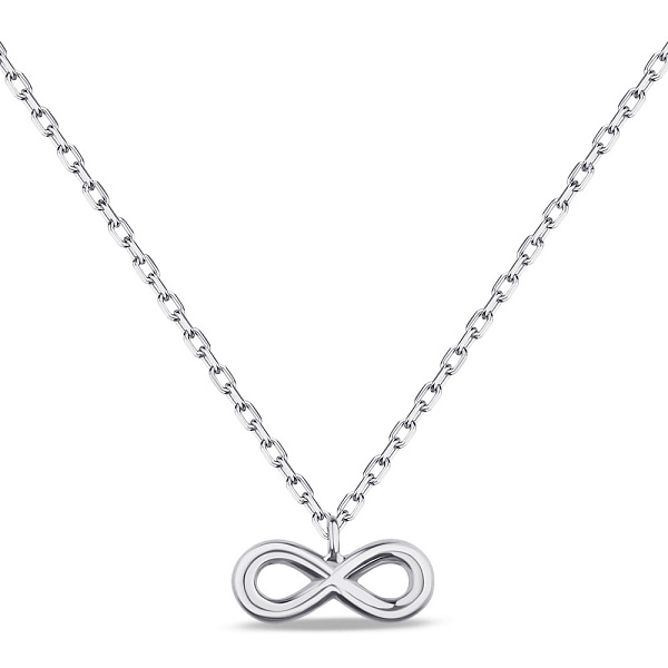 Срібне кольє Нескінченність (арт. 7507/1864) – зображення 1