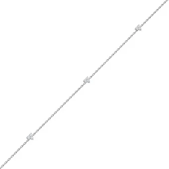 Браслет из белого золота с бриллиантами (арт. Б011716005б)