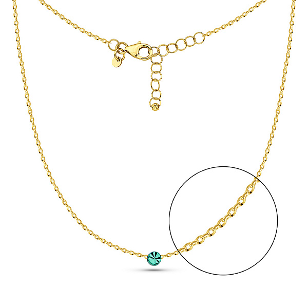 Золоте кольє Francelli (арт. 352917жд) – зображення 1