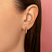 Серьги из красного золота (арт. 1091697/10) – изображение 2