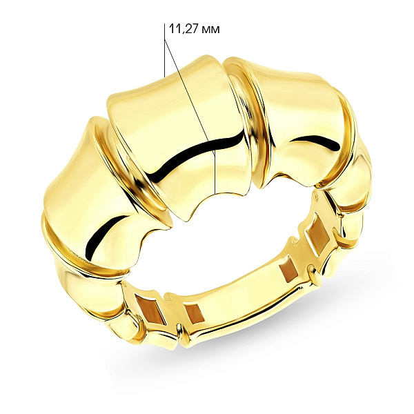 Золотое кольцо Francelli (арт. е155167ж) – изображение 3