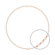 Фото Бусы из жемчуга и золота (арт. 361402/5)