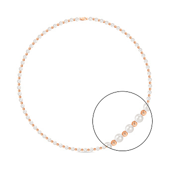 Фото Намисто з перлин та золота (арт. 361402/5)