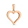Золота підвіска Серце з фіанітами (арт. 440445) – зображення 2
