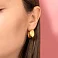 Золотые серьги-кольца Francelli (арт. е105949/20ж) – изображение 3