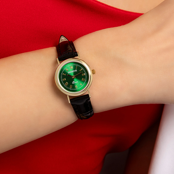 Женские классические часы из золота (арт. 260235жзч) – изображение 3