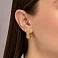 Сережки Francelli з жовтого золота (арт. 1091861/15ж) – зображення 2