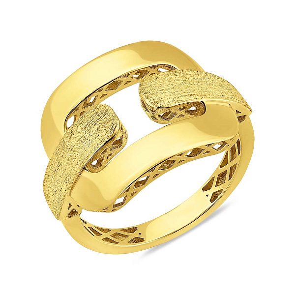 Кольцо из желтого золота (арт. 156630жм) – изображение 1