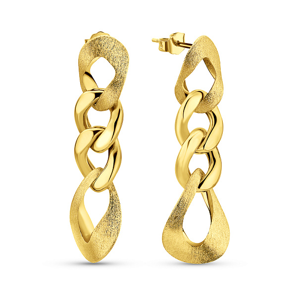 Серьги из желтого золота Francelli (арт. 1091665жм) – изображение 1