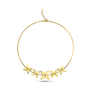 Жорстке кольє Francelli з золота (арт. 352920ж)