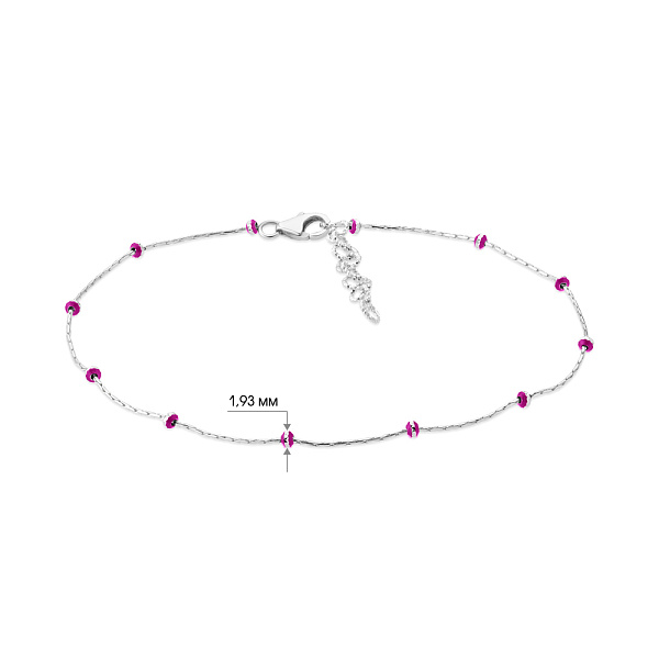 Браслет Francelli из белого золота (арт. 324051бмлн) – изображение 6