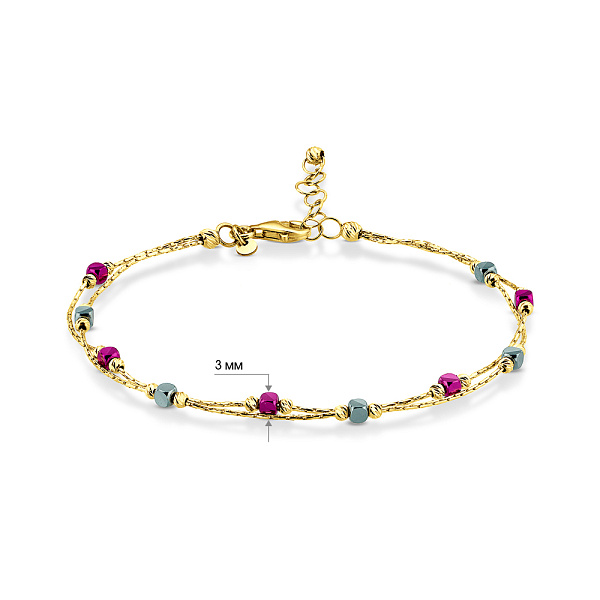 Золотой браслет Francelli (арт. 3261239ждмлн) – изображение 2