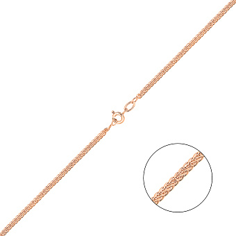 Фото Золотий ланцюжок плетіння Спіга (арт. 303502)