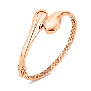 Жесткий браслет из красного золота (арт. 3261183)