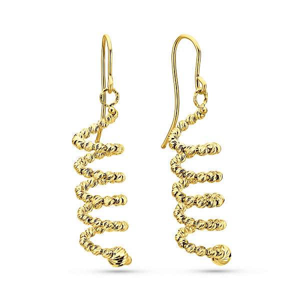 Золотые серьги Francelli (арт. 1091746ж) – изображение 1