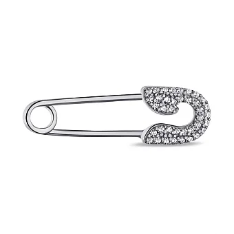 Срібна шпилька з фіанітами (арт. 7511/161)