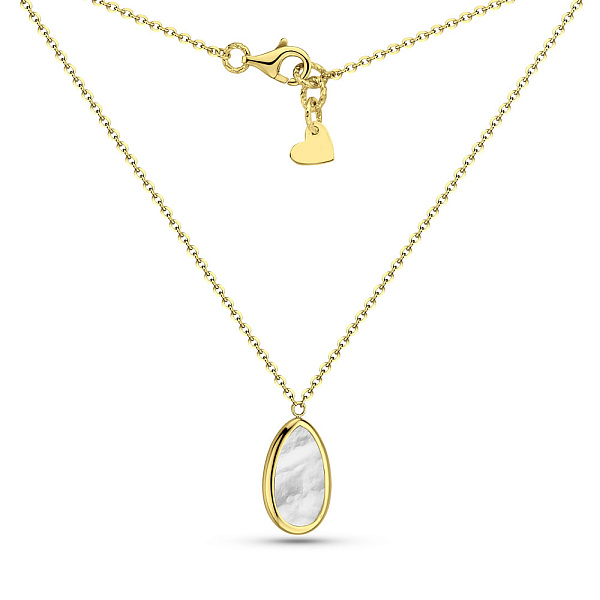 Кольє золоте Diva з перламутром (арт. 352410жп) – зображення 2