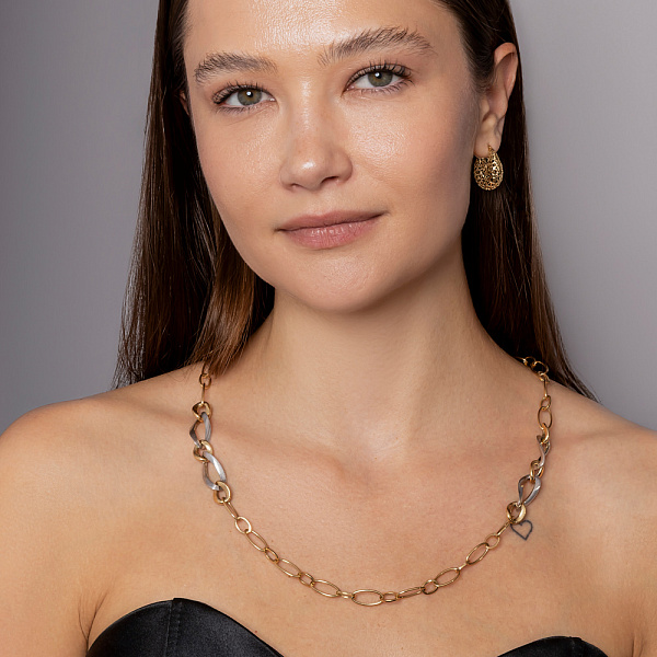 Золотые сережки Francelli (арт. 1101184ж) – изображение 5