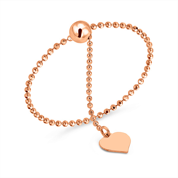 Кольцо Fly из золота с подвеской на цепочке (арт. 155784/1) – изображение 1