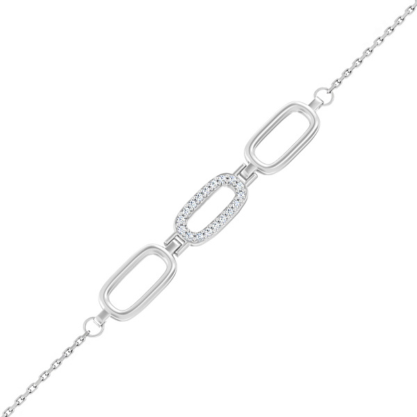 Золотой браслет с бриллиантами (арт. Б011568005б) – изображение 1