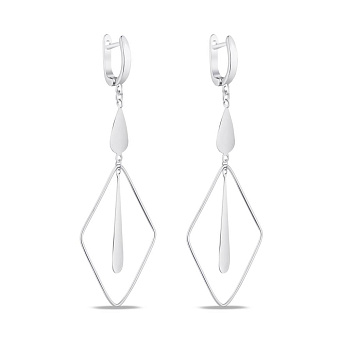 Фото Сережки из серебра Trendy Style с подвеской (арт. 7502/4305)