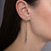 Серьги из желтого золота Звенья (арт. 1091578ж) – изображение 3