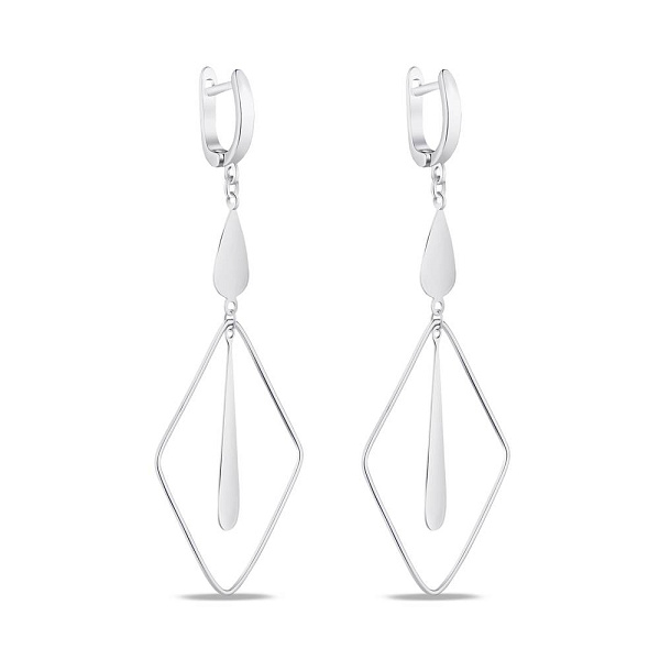 Сережки из серебра Trendy Style с подвеской (арт. 7502/4305) – изображение 1