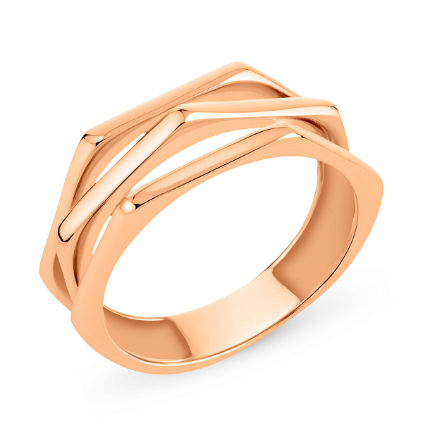 Золотое кольцо без камней (арт. 1091885101) – изображение 1